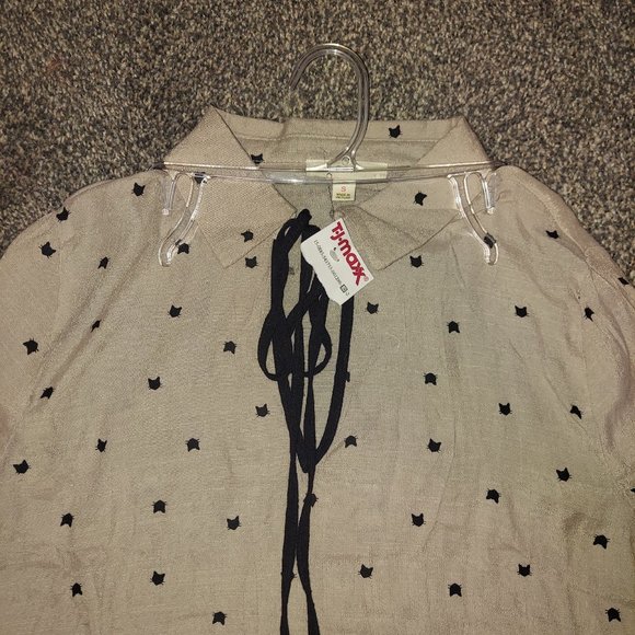 NEW Cat Lady Keyhole Shirt - Picture 3 of 16